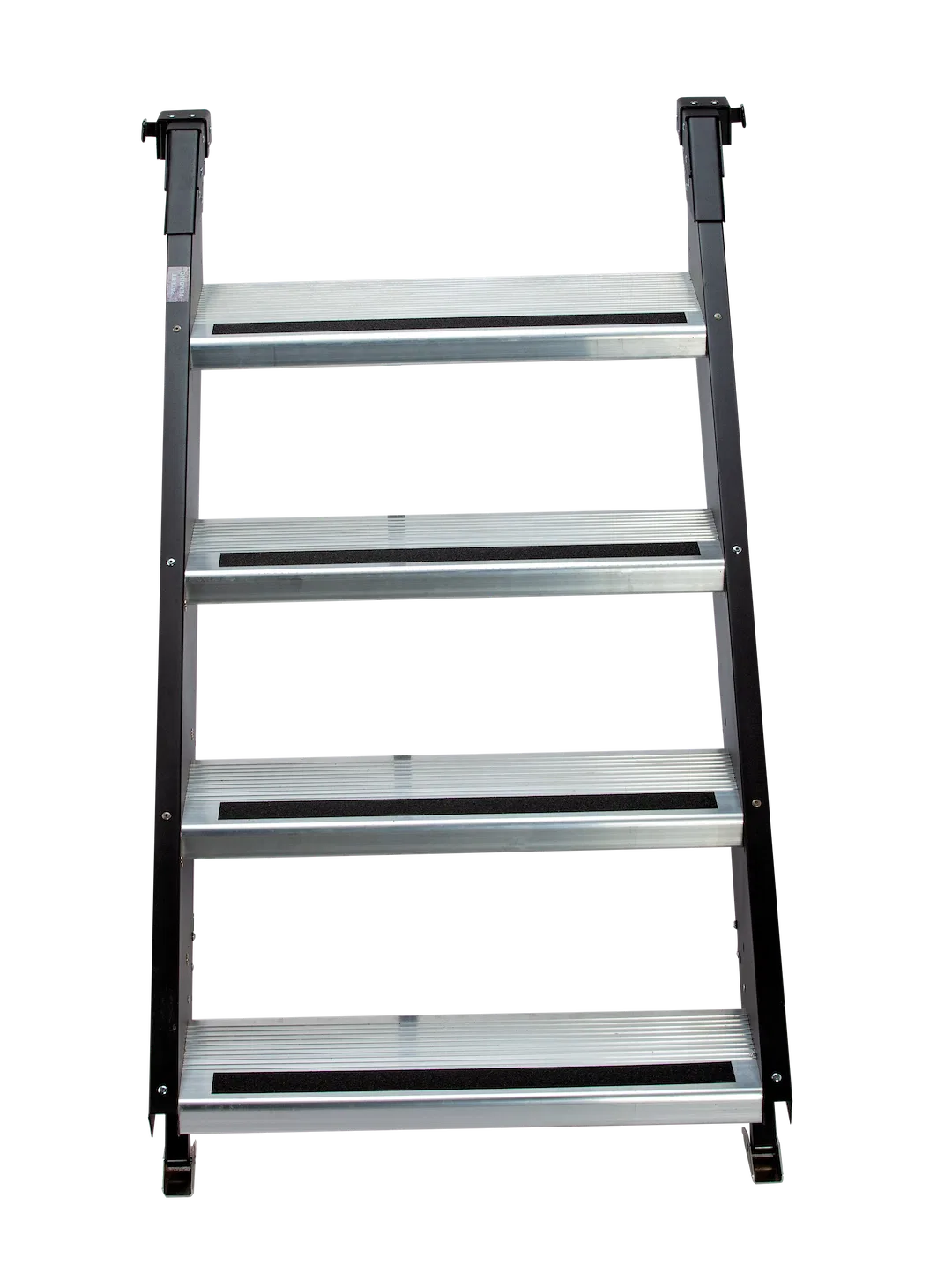 STP-223 – MOR/RYDE Entry Step, 4 Step 500 Pound Weight Capacity Aluminum Not Illuminated Non-Lockable 21-1/2 Inch To ...